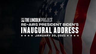 On the anniversary of President Biden’s inauguration, we’re re-airing his inaugural address. by The Lincoln Project (Video Ad)