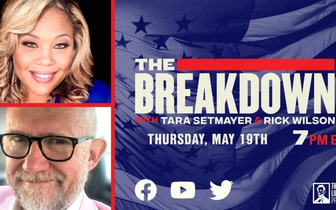 TUNE IN: THURSDAY at 7 PM ET: Join Tara and Rick for a wake up call, only on The Breakdown. by The Lincoln Project (Video Ad)