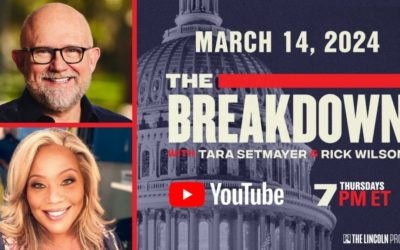 THIS WEEK: THE BREAKDOWN WITH TARA SETMAYER AND RICK WILSON | LIVE AT 7PM ET by The Lincoln Project (Video Ad)